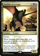 Arashin Sovereign (PRE-212S) [Dragons of Tarkir Promos] Foil