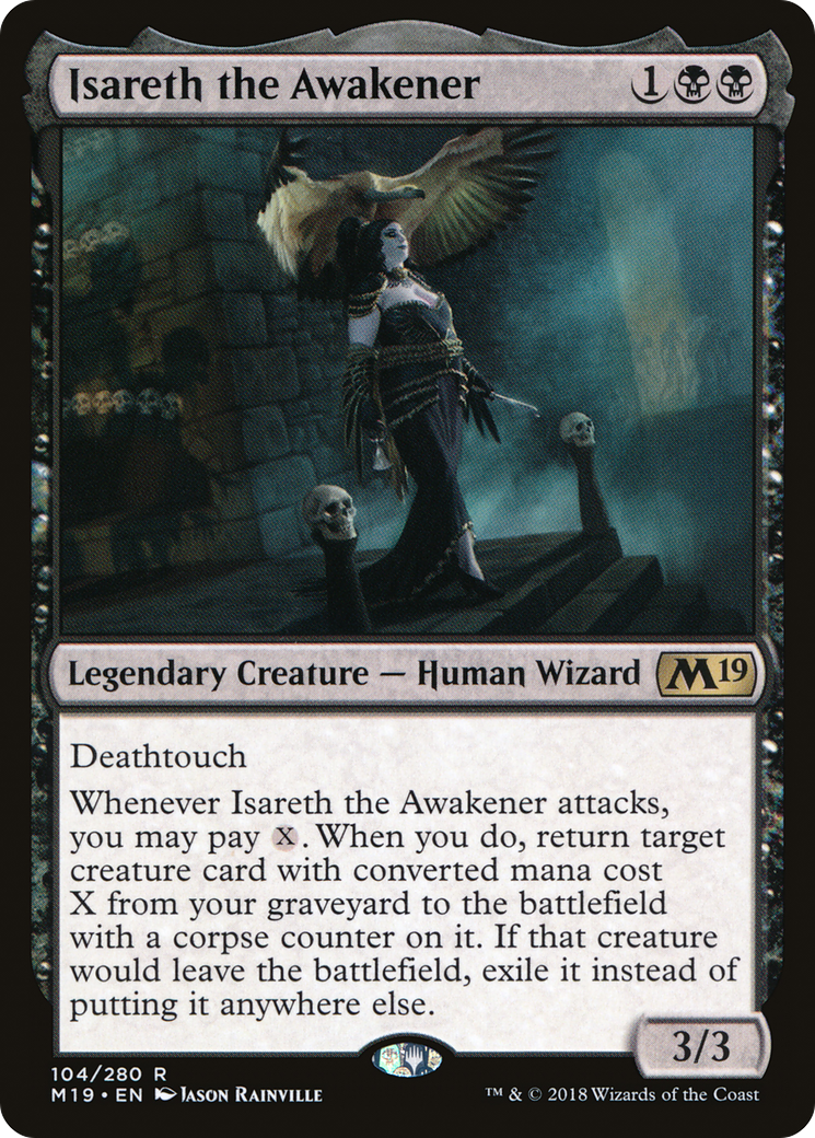 Isareth the Awakener (M19-104) [Core Set 2019] Foil