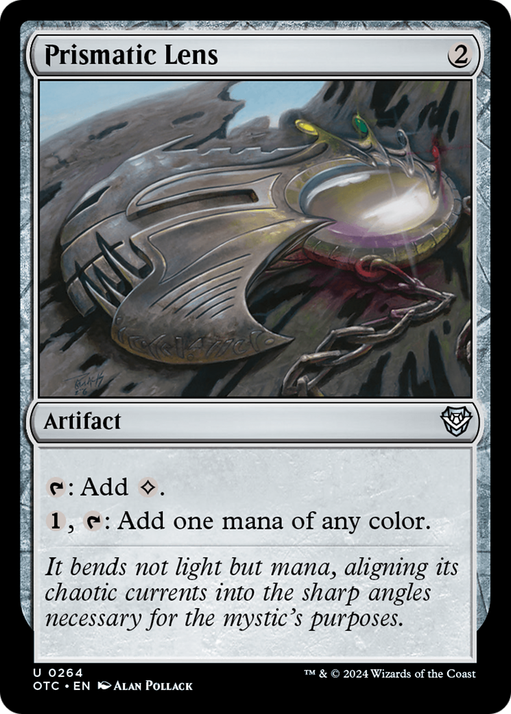 Prismatic Lens (OTC-264) [Outlaws of Thunder Junction Commander]