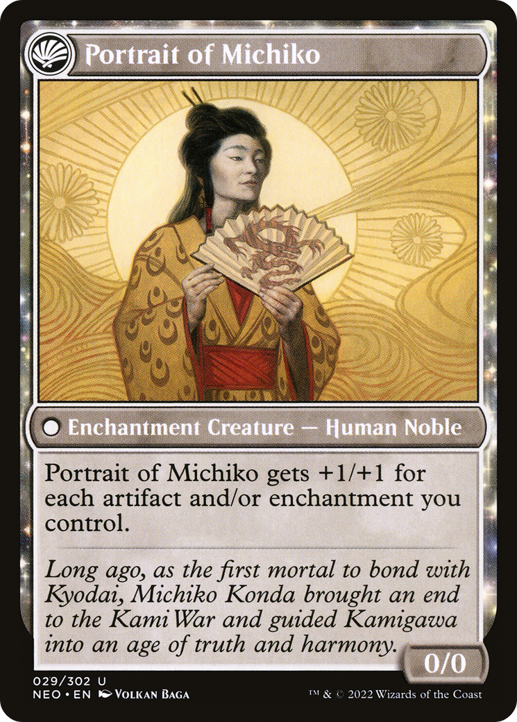Michiko's Reign of Truth (NEO-029) [Kamigawa: Neon Dynasty]