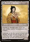 Michiko's Reign of Truth (NEO-029) [Kamigawa: Neon Dynasty] Foil