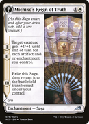 Michiko's Reign of Truth (NEO-029) [Kamigawa: Neon Dynasty] Foil