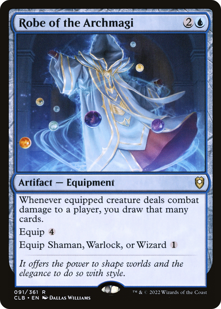 Robe of the Archmagi (CLB-091) [Commander Legends: Battle for Baldur's Gate]