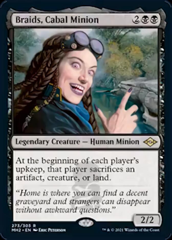 Braids, Cabal Minion (MH2-273) [Modern Horizons 2] Foil