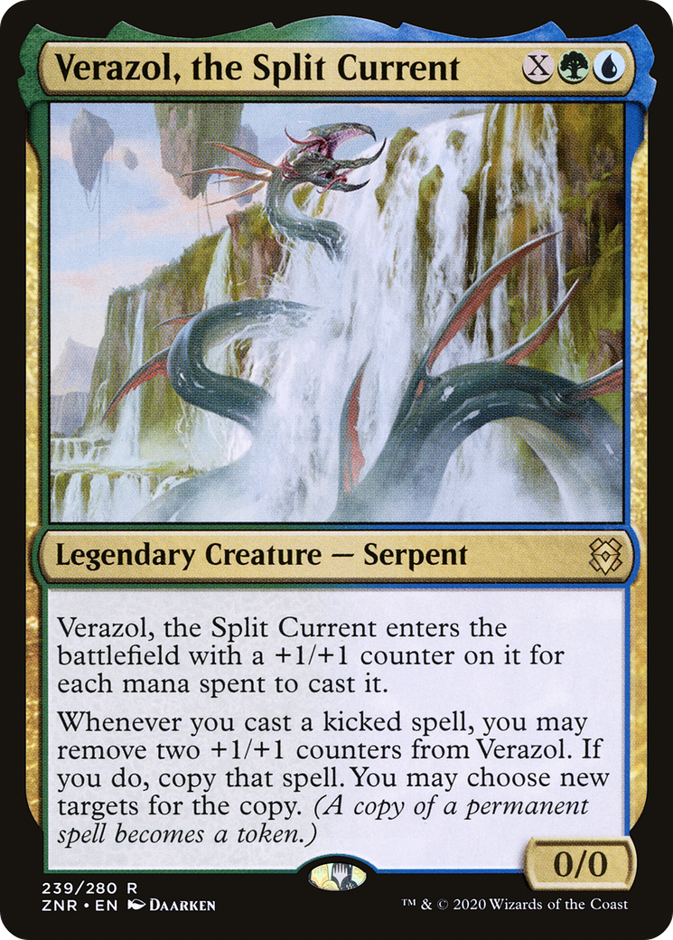 Verazol, the Split Current (ZNR-239) [Zendikar Rising]