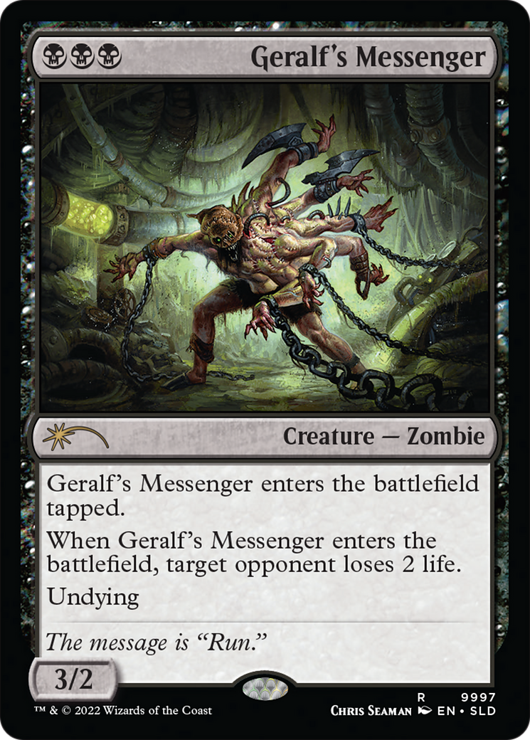 Geralf's Messenger (SLD-9997) [Secret Lair Drop] Foil