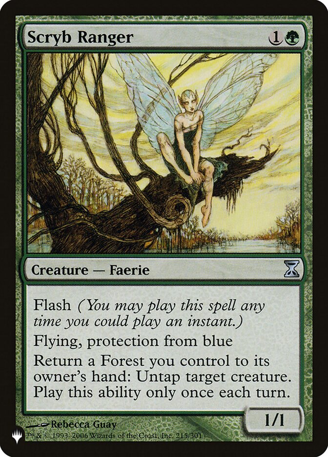 Scryb Ranger [The List] Foil