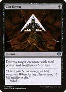 Cut Down (DMU-089) [Dominaria United] Foil