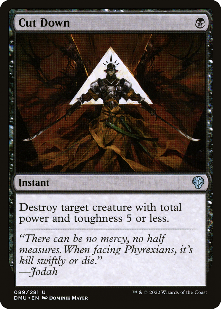 Cut Down (DMU-089) [Dominaria United]