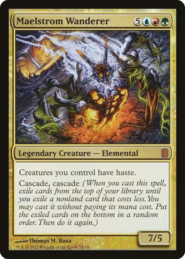 Maelstrom Wanderer (CM1-011) [Commander's Arsenal] Foil