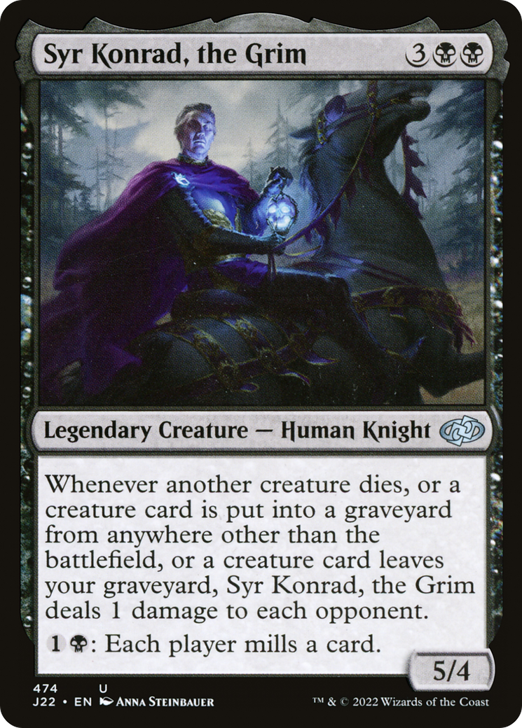 Syr Konrad, the Grim (J22-474) [Jumpstart 2022]