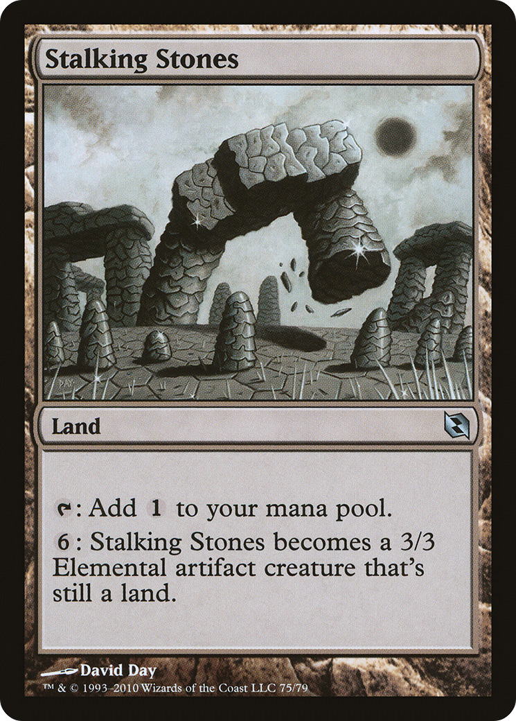 Stalking Stones (DDF-075) [Duel Decks: Elspeth vs. Tezzeret]