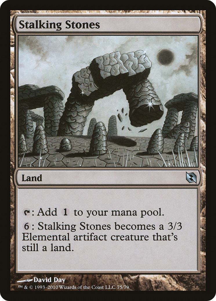Stalking Stones (DDF-075) [Duel Decks: Elspeth vs. Tezzeret]