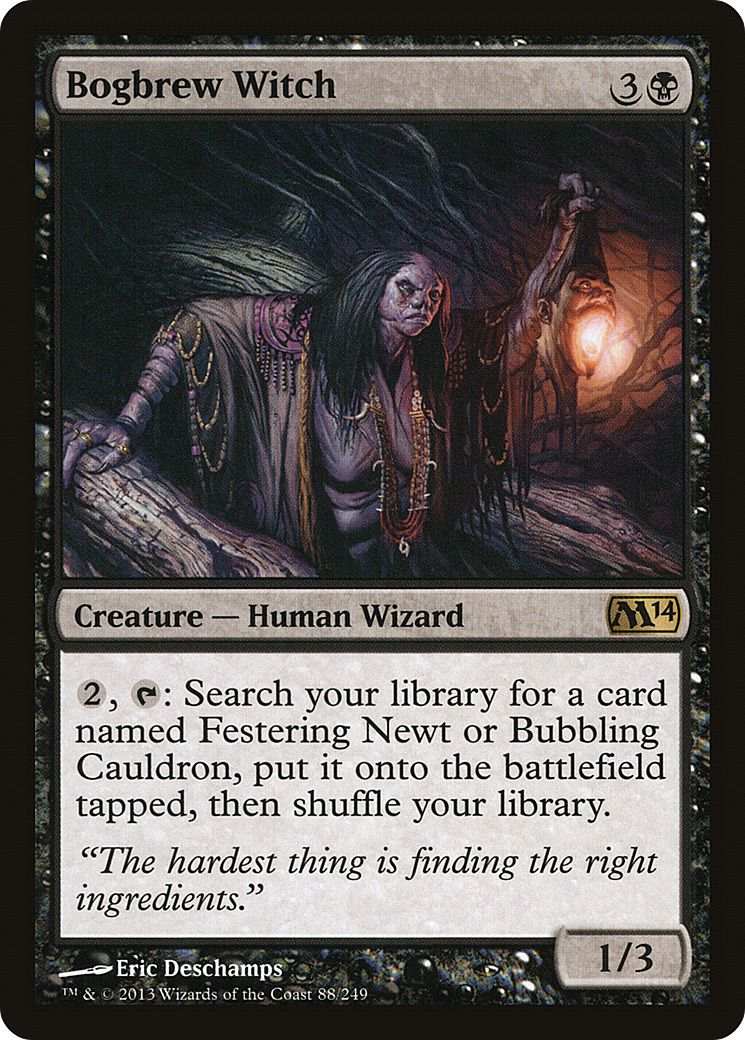Bogbrew Witch (M14-088) [Magic 2014] Foil