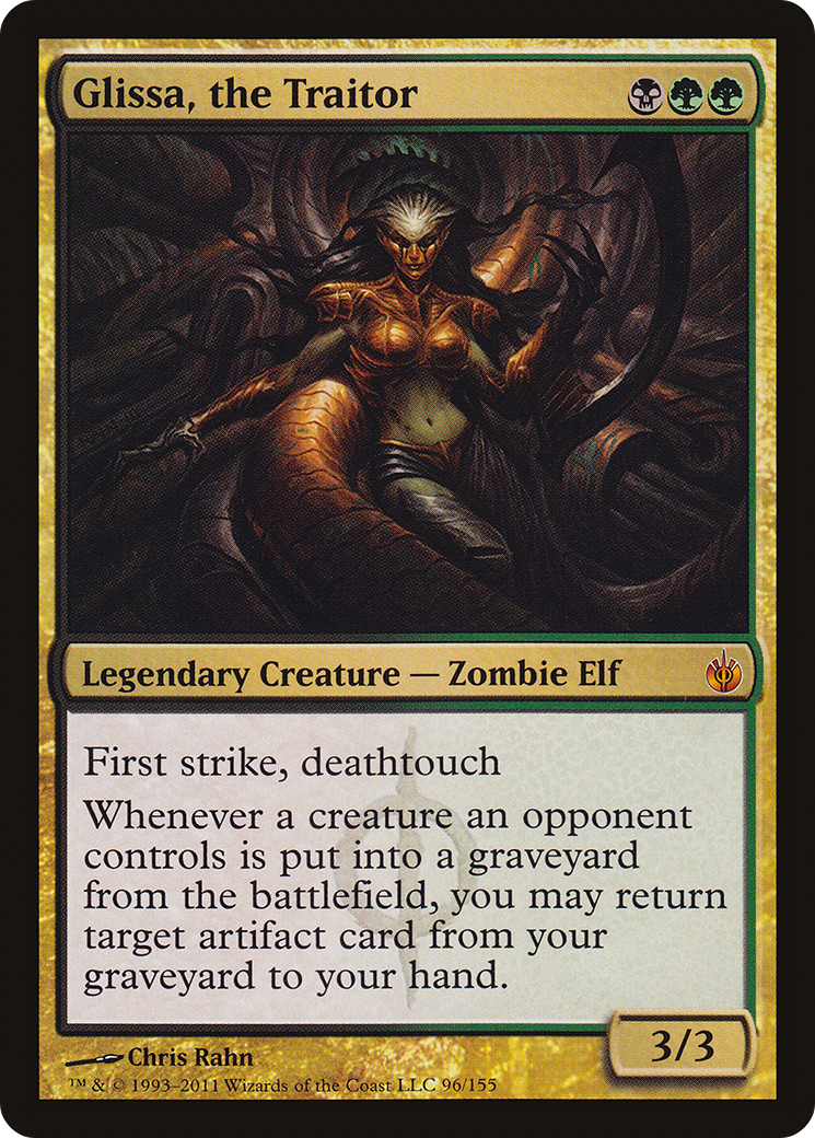 Glissa, the Traitor (MBS-096) [Mirrodin Besieged]