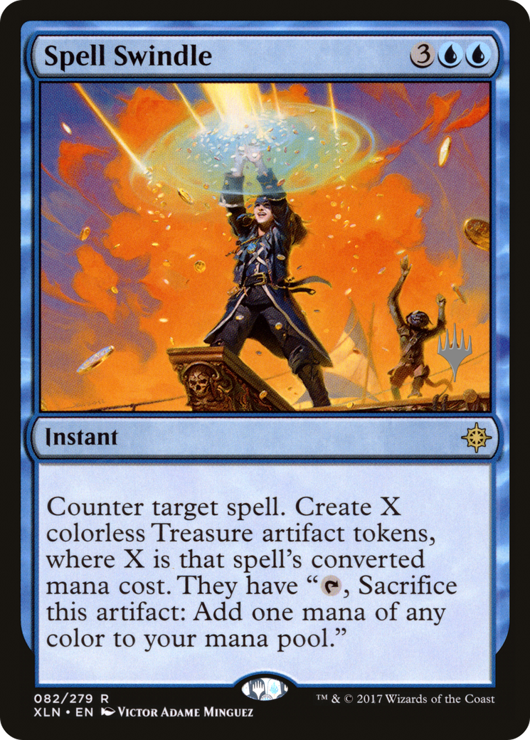 Spell Swindle (PPM20-82P) [Promo Pack: Ixalan Promos]