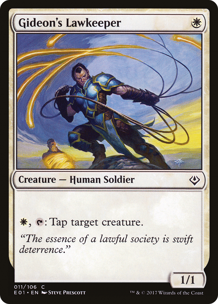 Gideon's Lawkeeper (AC2-011) [Archenemy: Nicol Bolas]