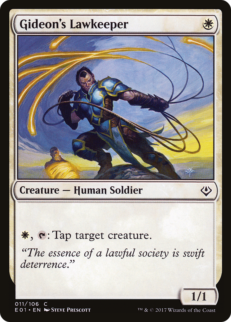 Gideon's Lawkeeper (AC2-011) [Archenemy: Nicol Bolas]