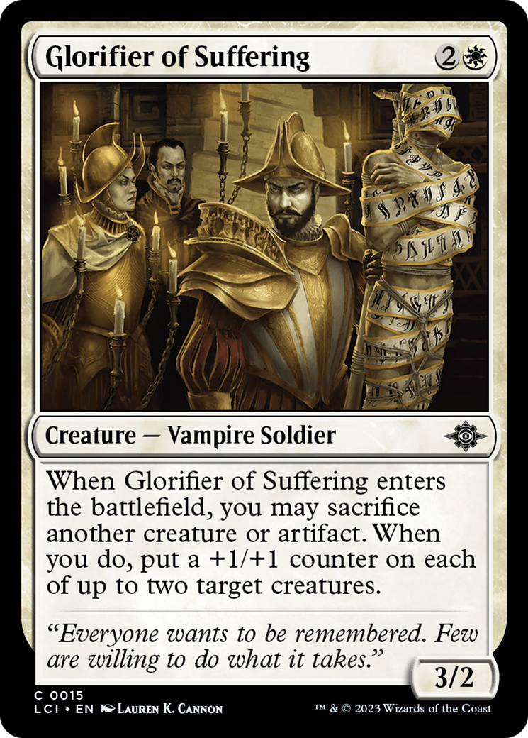 Glorifier of Suffering (LCI-015) [The Lost Caverns of Ixalan]