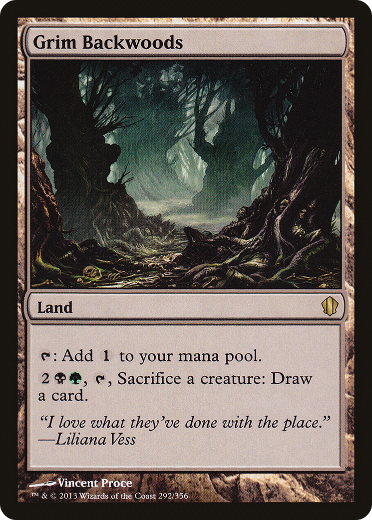 Grim Backwoods (C13-292) [Commander 2013]