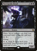 Necropolis Fiend (PRE-82S) [Khans of Tarkir Promos] Foil