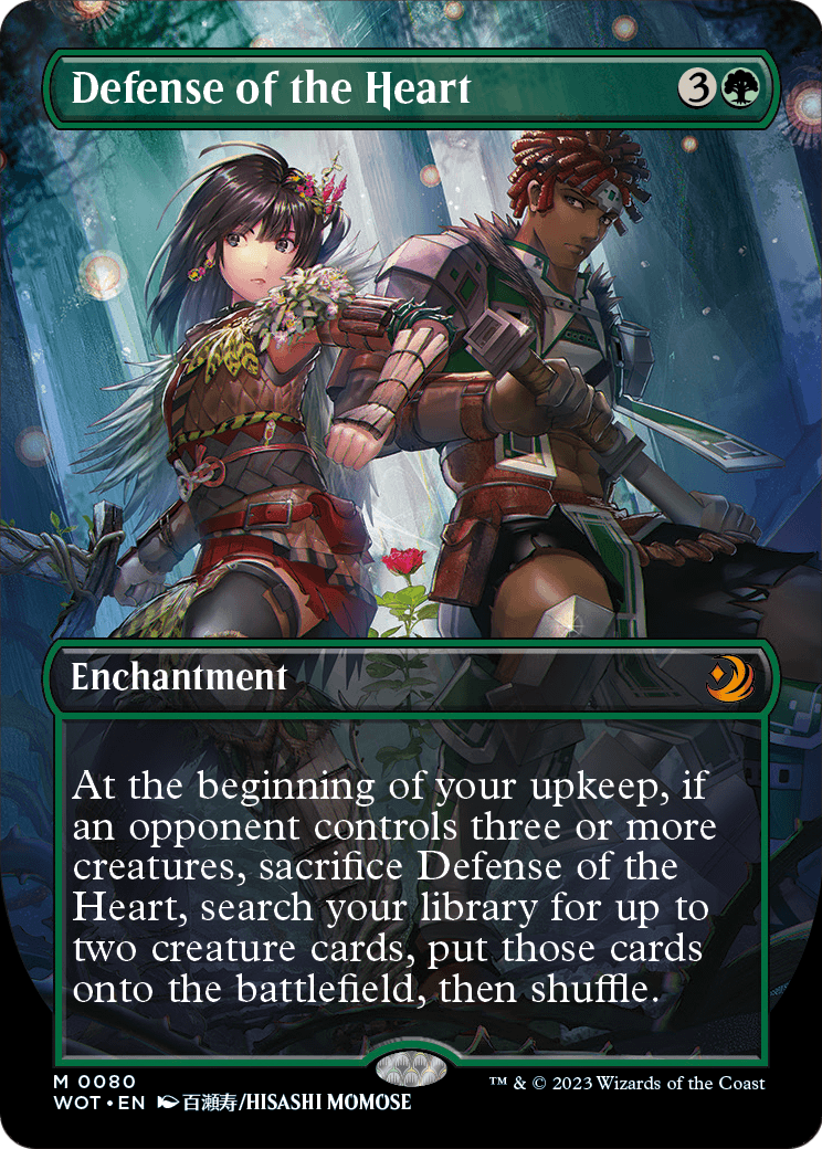 Defense of the Heart (Anime Borderless) (WOT-080) [Wilds of Eldraine: Enchanting Tales]