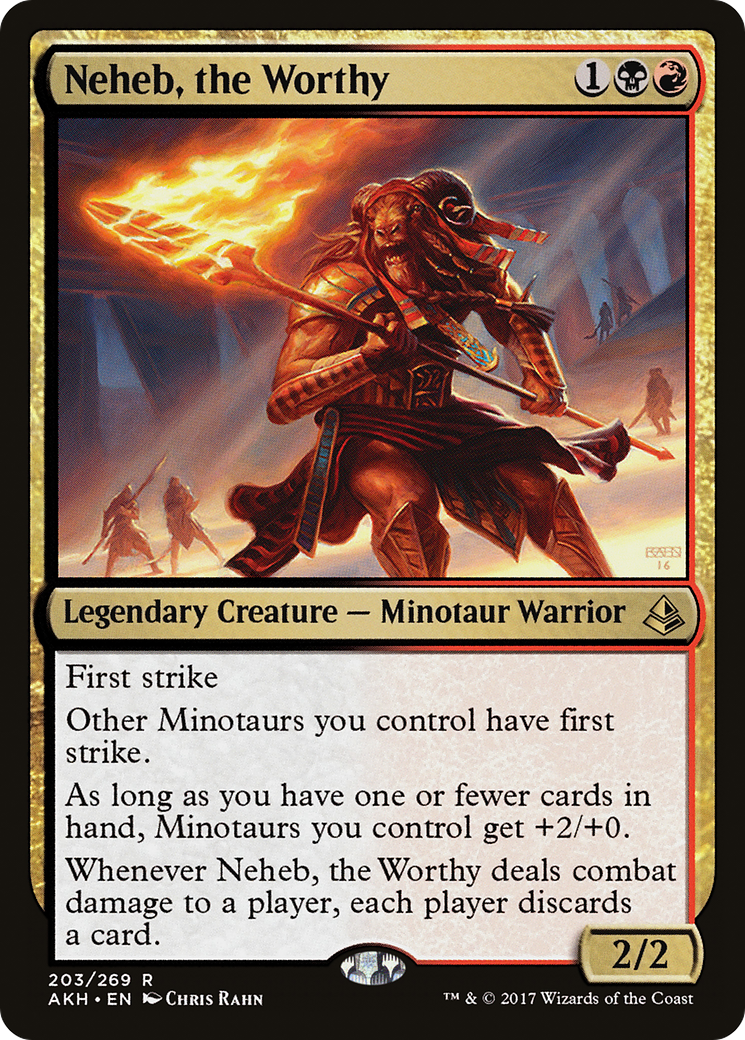 Neheb, the Worthy (AKH-203) [Amonkhet]