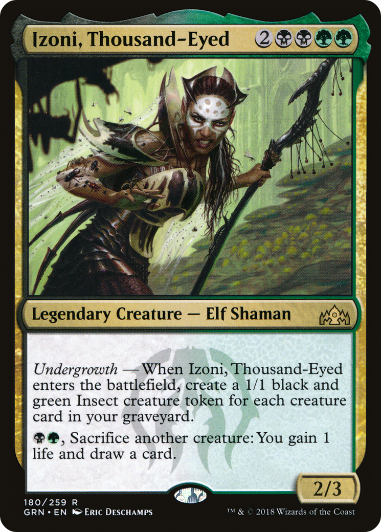 Izoni, Thousand-Eyed (GRN-180) [Guilds of Ravnica]