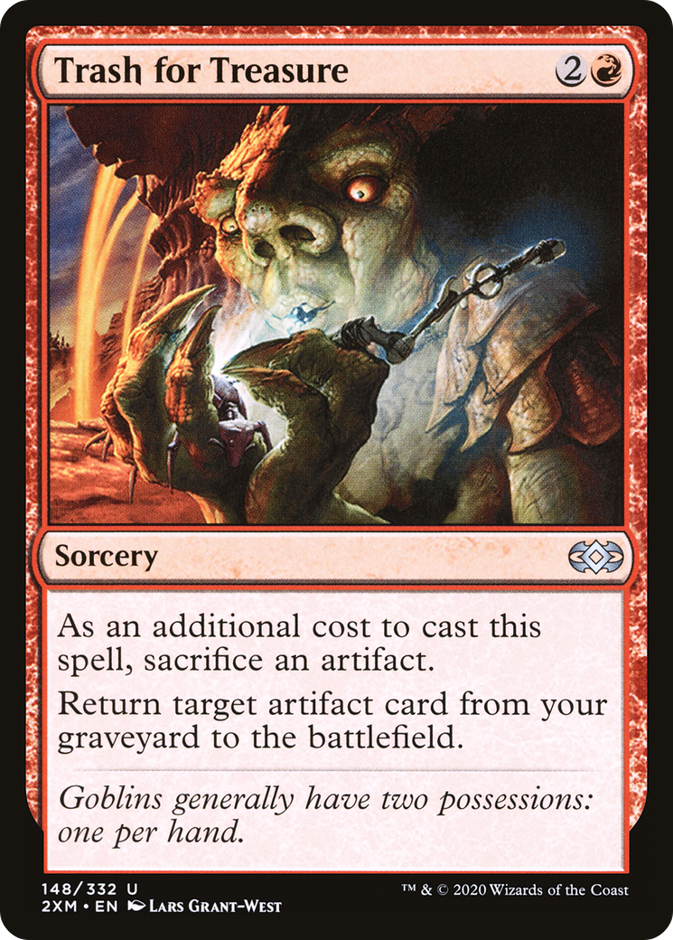 Trash for Treasure (2XM-148) [Double Masters] Foil