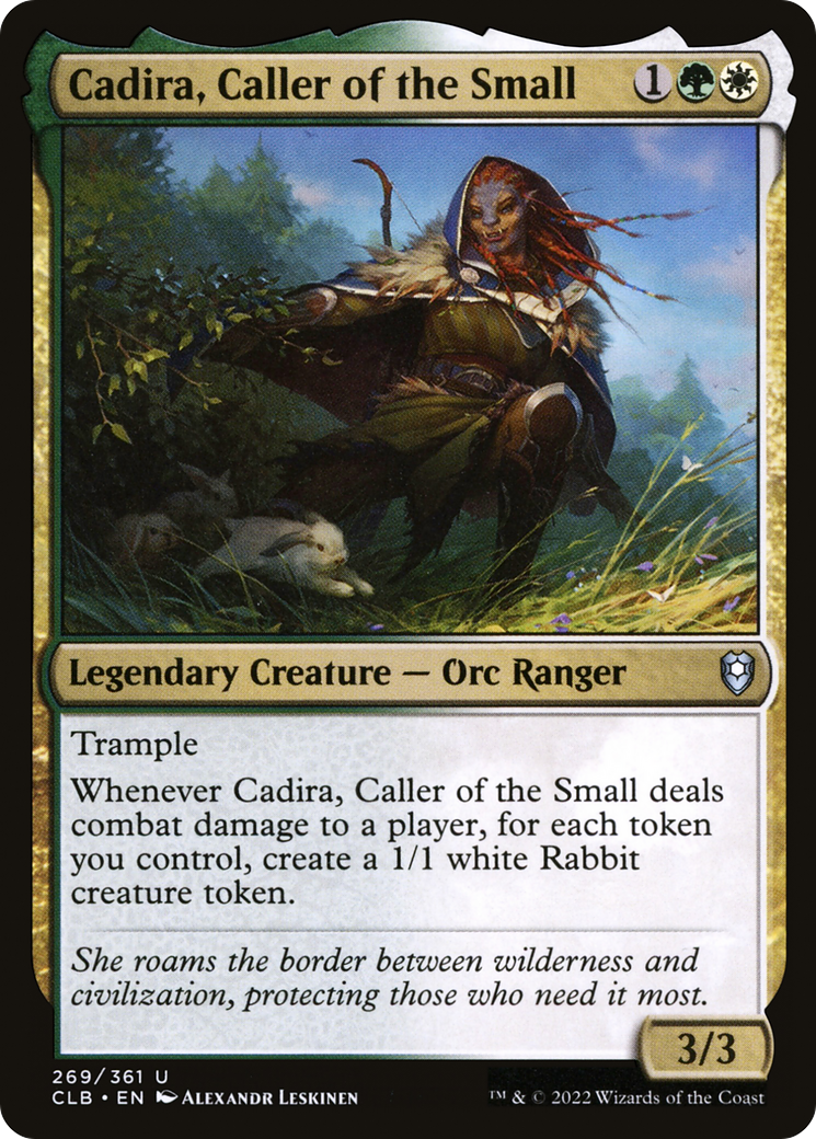 Cadira, Caller of the Small (CLB-269) [Commander Legends: Battle for Baldur's Gate]