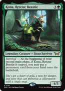 Kona, Rescue Beastie (PPDSK-187P) [Duskmourn: House of Horror Promos] Foil