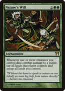 Nature's Will (CHK-230) [Champions of Kamigawa]