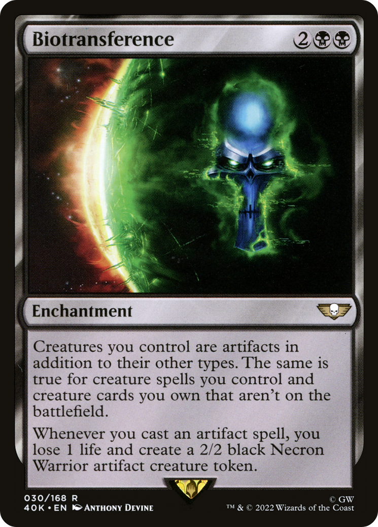 Biotransference (40K-030) [Warhammer 40,000 Commander]