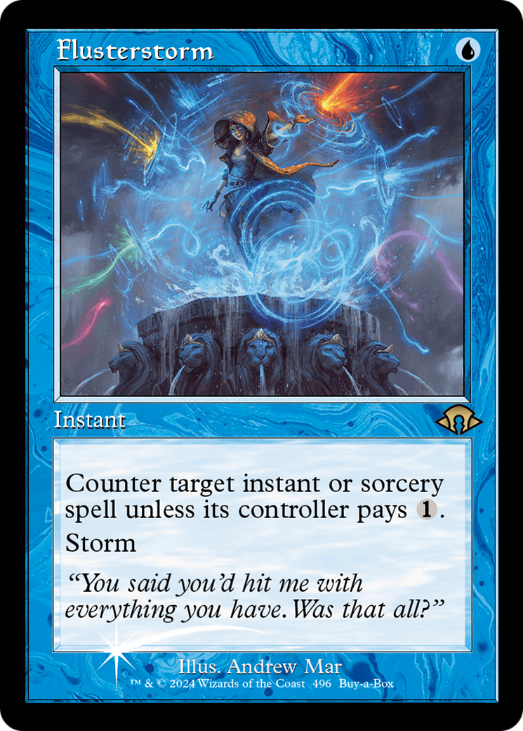 Flusterstorm (BABP-496) [Modern Horizons 3] Foil