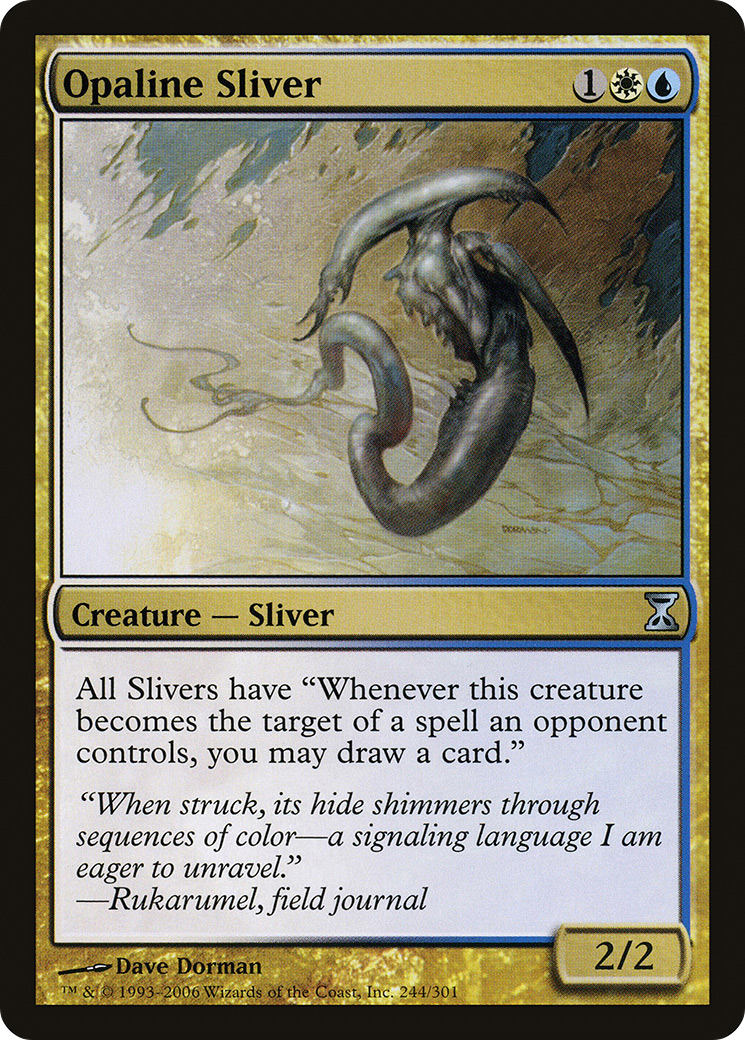 Opaline Sliver (TSP-244) [Time Spiral]
