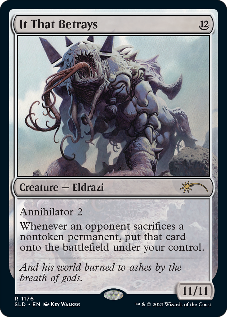It That Betrays (SLD-1176) [Secret Lair Drop]: (Full Art)