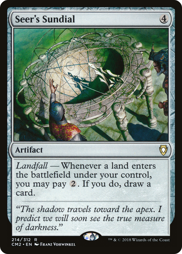 Seer's Sundial (CM2-214) [Commander Anthology Volume II]