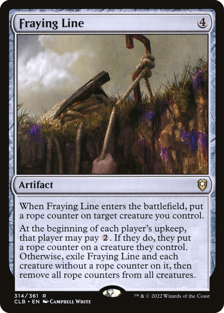 Fraying Line (CLB-314) [Commander Legends: Battle for Baldur's Gate]
