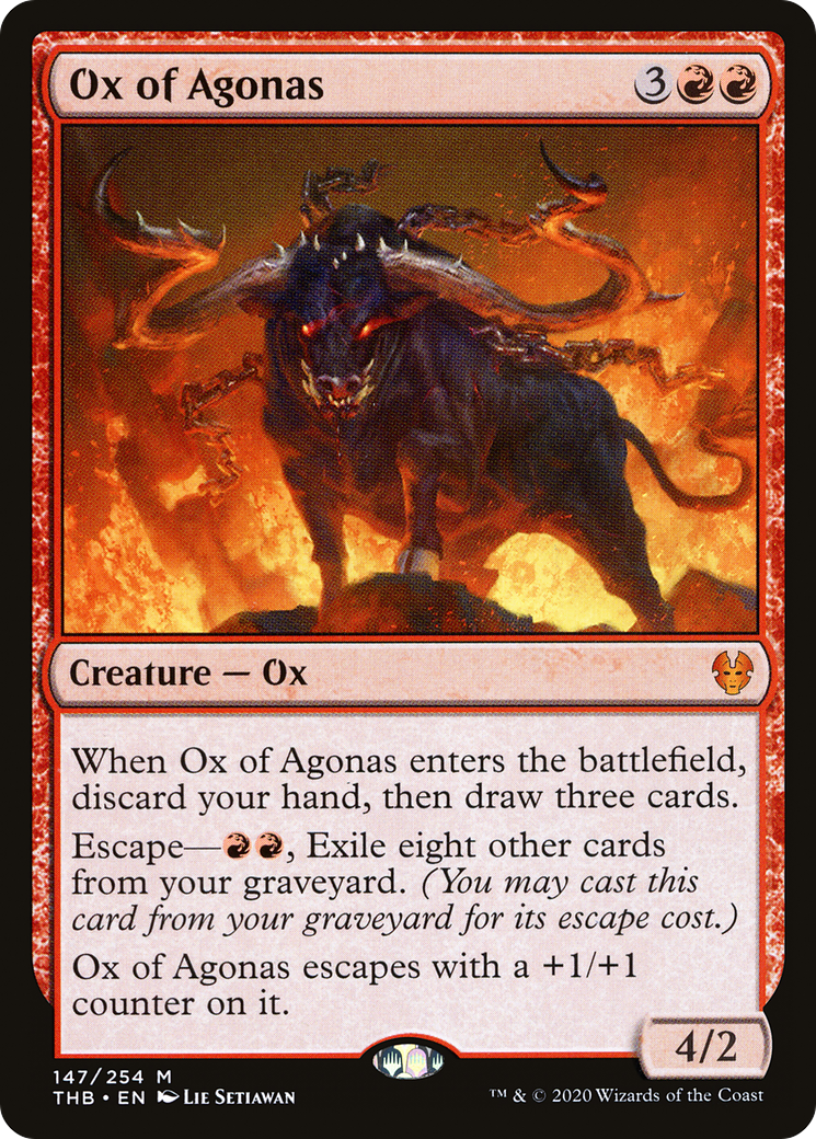 Ox of Agonas (THB-147) [Theros Beyond Death]