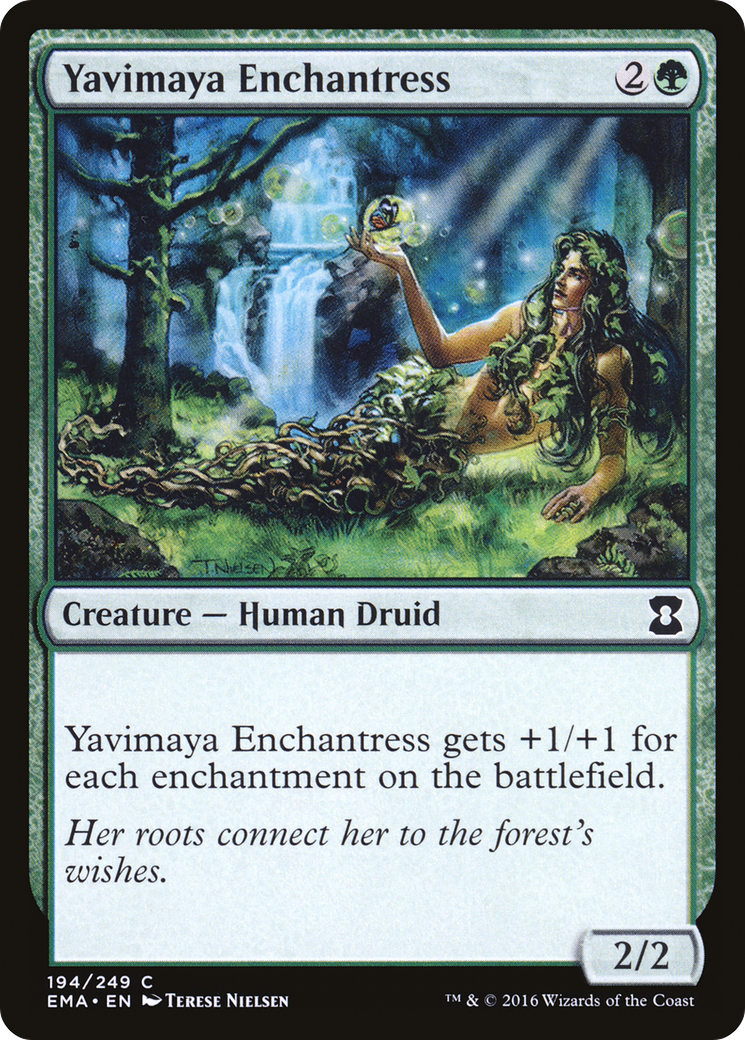 Yavimaya Enchantress (EMA-194) [Eternal Masters]