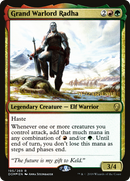Grand Warlord Radha (PRE-195S) [Dominaria Promos] Foil