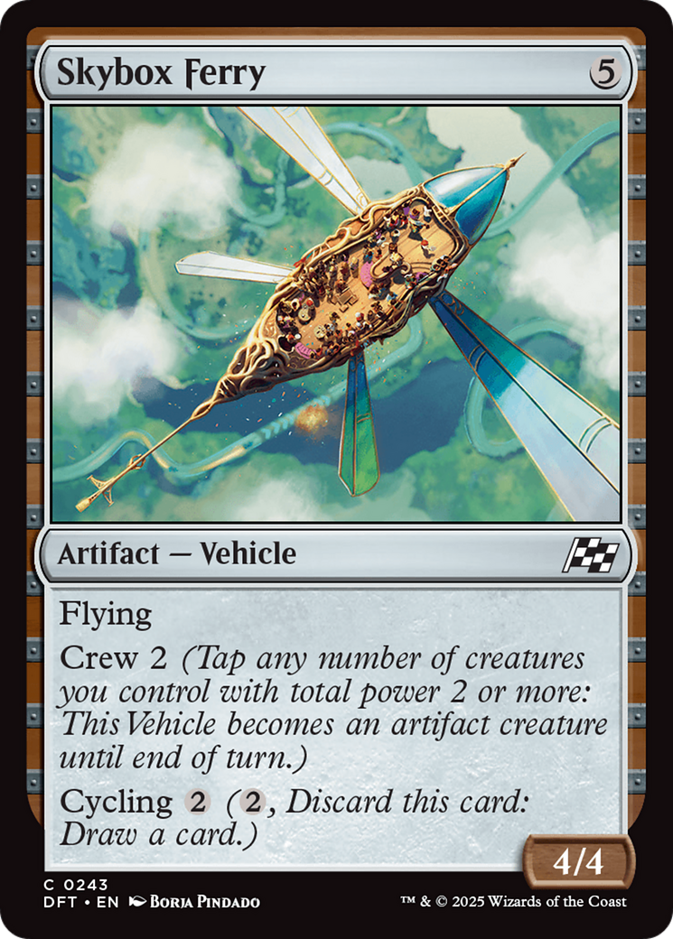 Skybox Ferry (DFT-243) [Aetherdrift] Foil