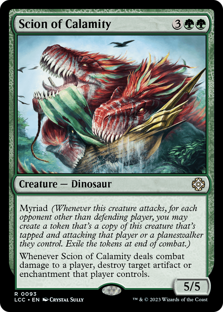 Scion of Calamity (LCC-093) [The Lost Caverns of Ixalan Commander]