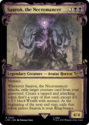 Sauron, the Necromancer (LTR-557) [The Lord of the Rings: Tales of Middle-earth]: (Showcase) Foil