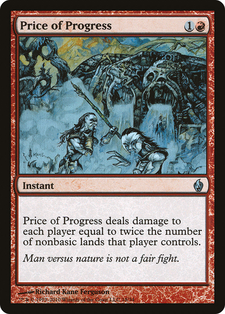 Price of Progress (PD2-018) [Premium Deck Series: Fire and Lightning] Foil