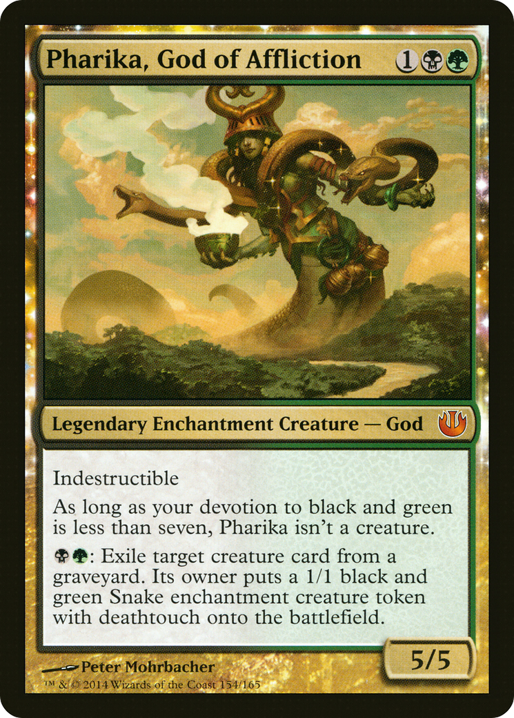Pharika, God of Affliction (JOU-154) [Journey into Nyx]