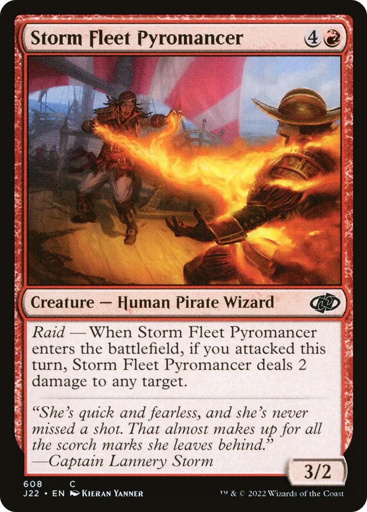 Storm Fleet Pyromancer (J22-608) [Jumpstart 2022]
