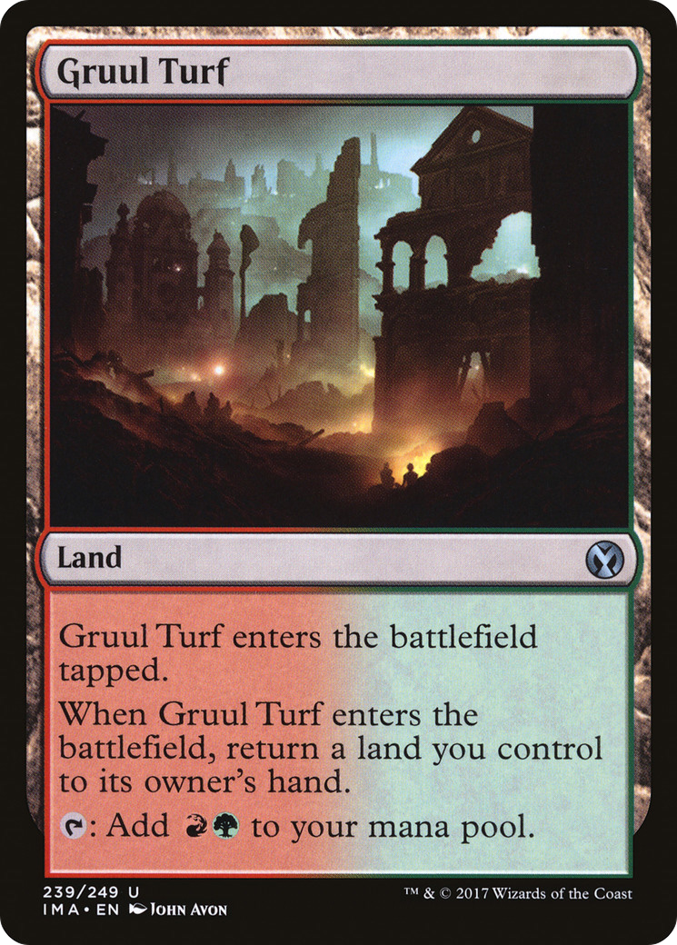 Gruul Turf (IMA-239) [Iconic Masters] Foil
