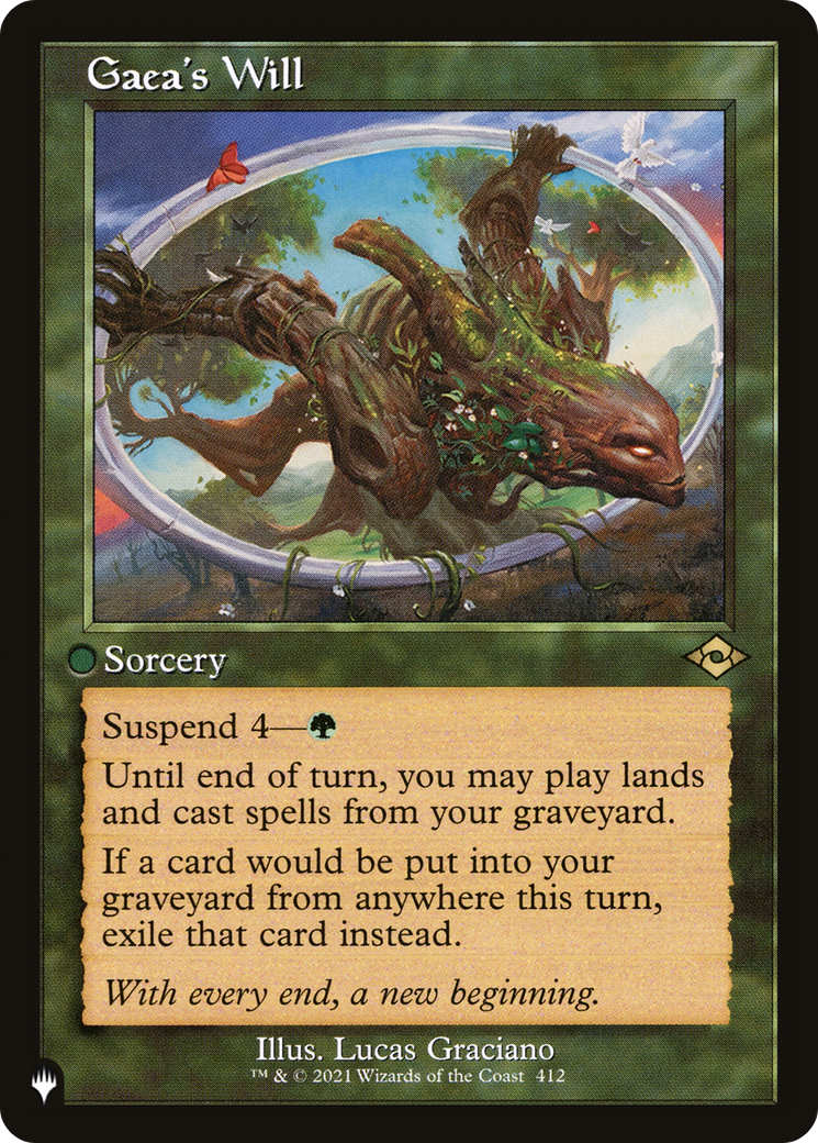 Gaea's Will (LIST-MH2-412) [The List]