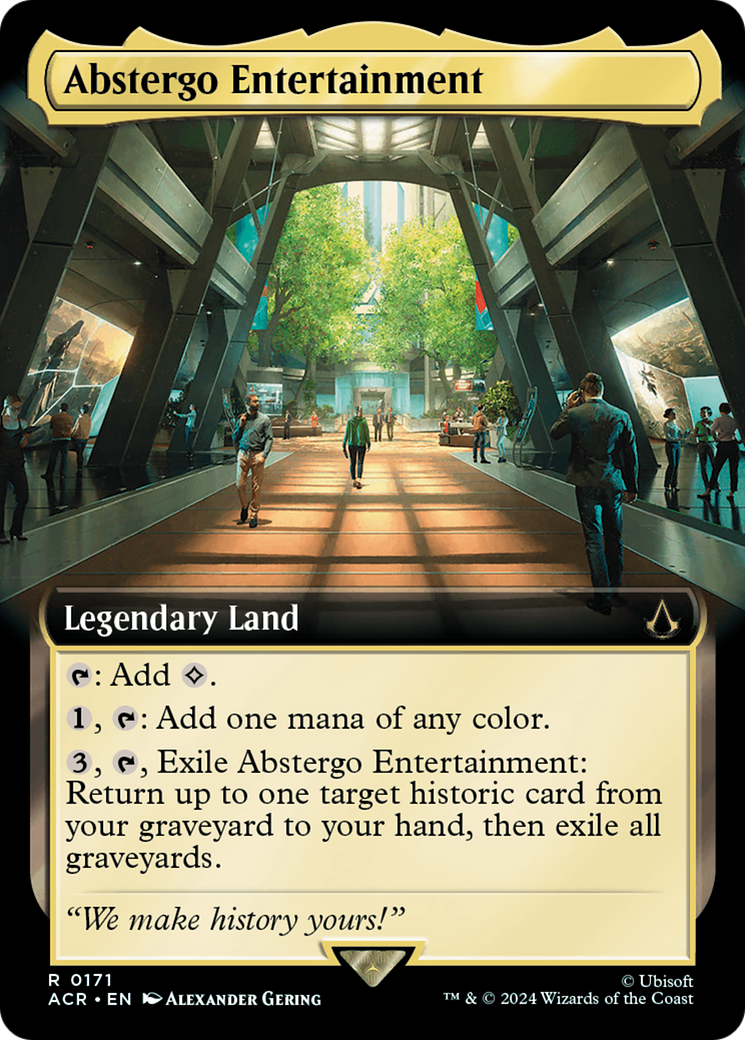 Abstergo Entertainment (ACR-171) [Assassin's Creed]: (Extended Art)